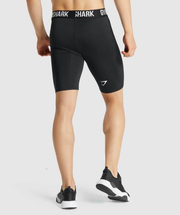 Panske Šortky Gymshark Element Baselayer Čierne | UW5298137